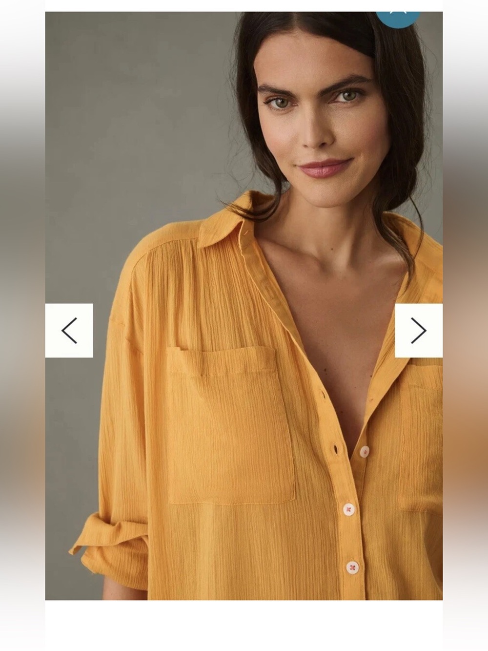 BY ANTHROPOLOGIE DUSTER TUNIC‎ SHIRT TOP Size XS - Picture 2 of 10